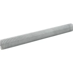 Discount FinePRICE Kanaverkko 12x12mm galvanoitu teräs 25x1.5m hopea