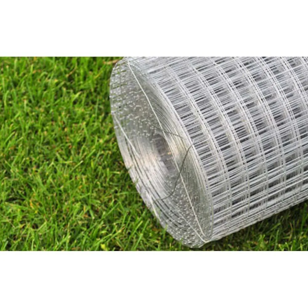 New FinePRICE Kanaverkko 12x12mm galvanoitu teräs 25x1m hopea