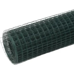 Discount FinePRICE Kanaverkko 12x12mm galvanoitu teräs 25x1.5m vihreä