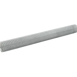 Best FinePRICE Kanaverkko 25x25mm galvanoitu teräs 10x1.5m hopea