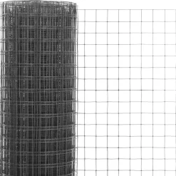 Online FinePRICE Kanaverkko 19x19mm galvanoitu teräs 25x0.5m harmaa