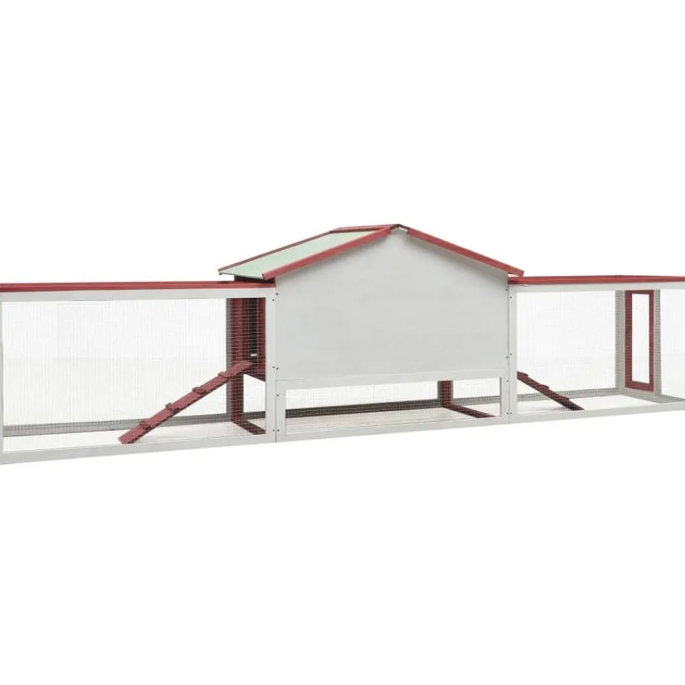 Sale FinePRICE Kaninkoppi, 303x60x86cm, punainen