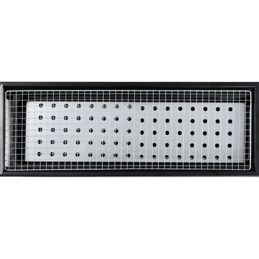 Sale FinePRICE Kannettava retkigrilli teräs 60x22,5x33 cm