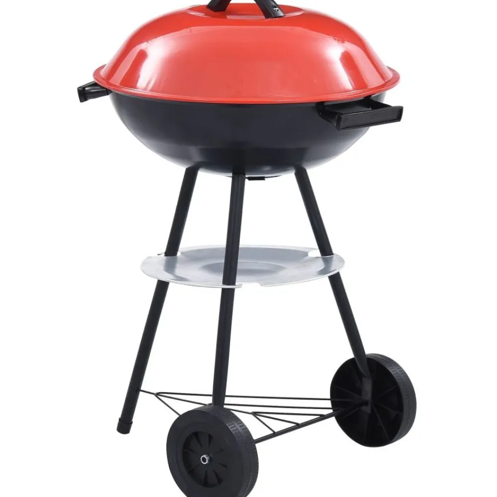 Online FinePRICE Kannettava xxl hiiligrilli pyörillä 44 cm