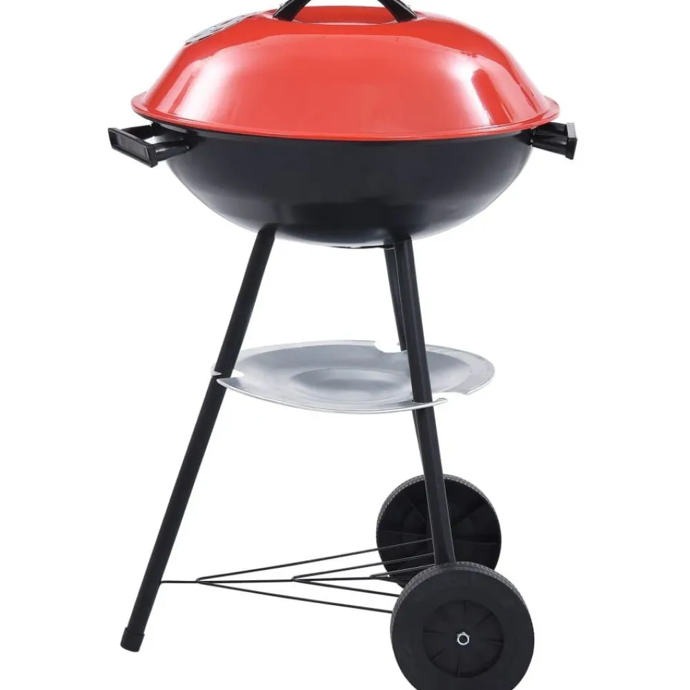 Online FinePRICE Kannettava xxl hiiligrilli pyörillä 44 cm