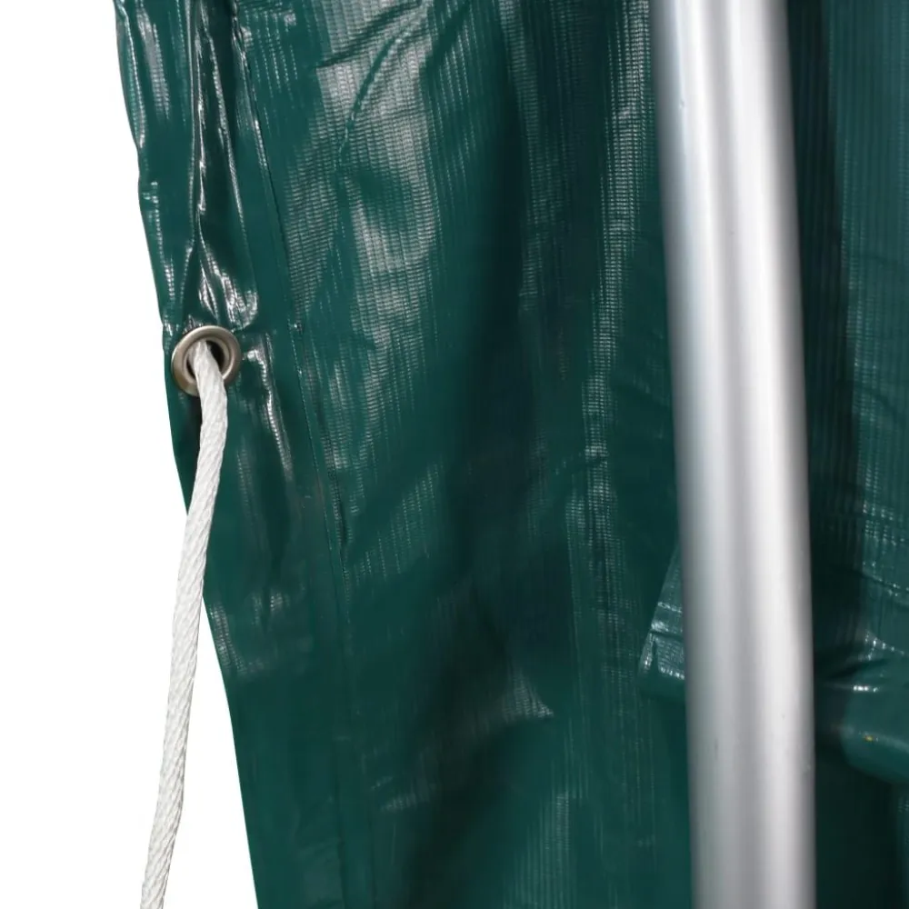Sale FinePRICE Karjateltta PVC 3,7x3,7 m vihreä