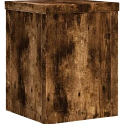 Sale FinePRICE Kasvitelineet 2 kpl savutammi 15x15x20 cm tekninen puu (52892)