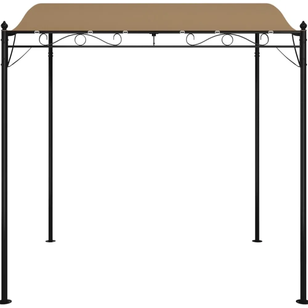 Clearance FinePRICE Katos taupe 2x2,3 m 180 g/m² kangas ja teräs