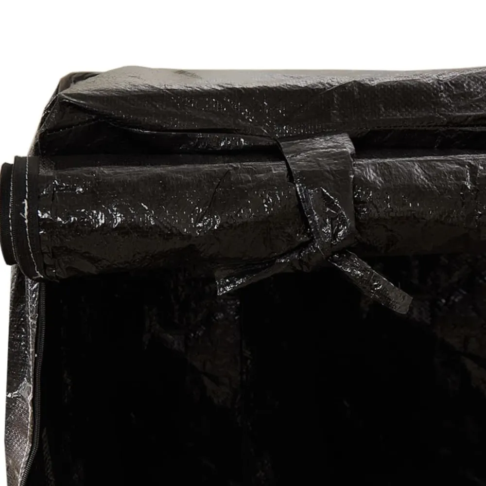 New FinePRICE Keinun penkinsuoja 12 purjerengasta 220x177x220 cm polyeteeni