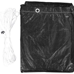 New FinePRICE Keinun penkinsuoja 12 purjerengasta 220x177x220 cm polyeteeni