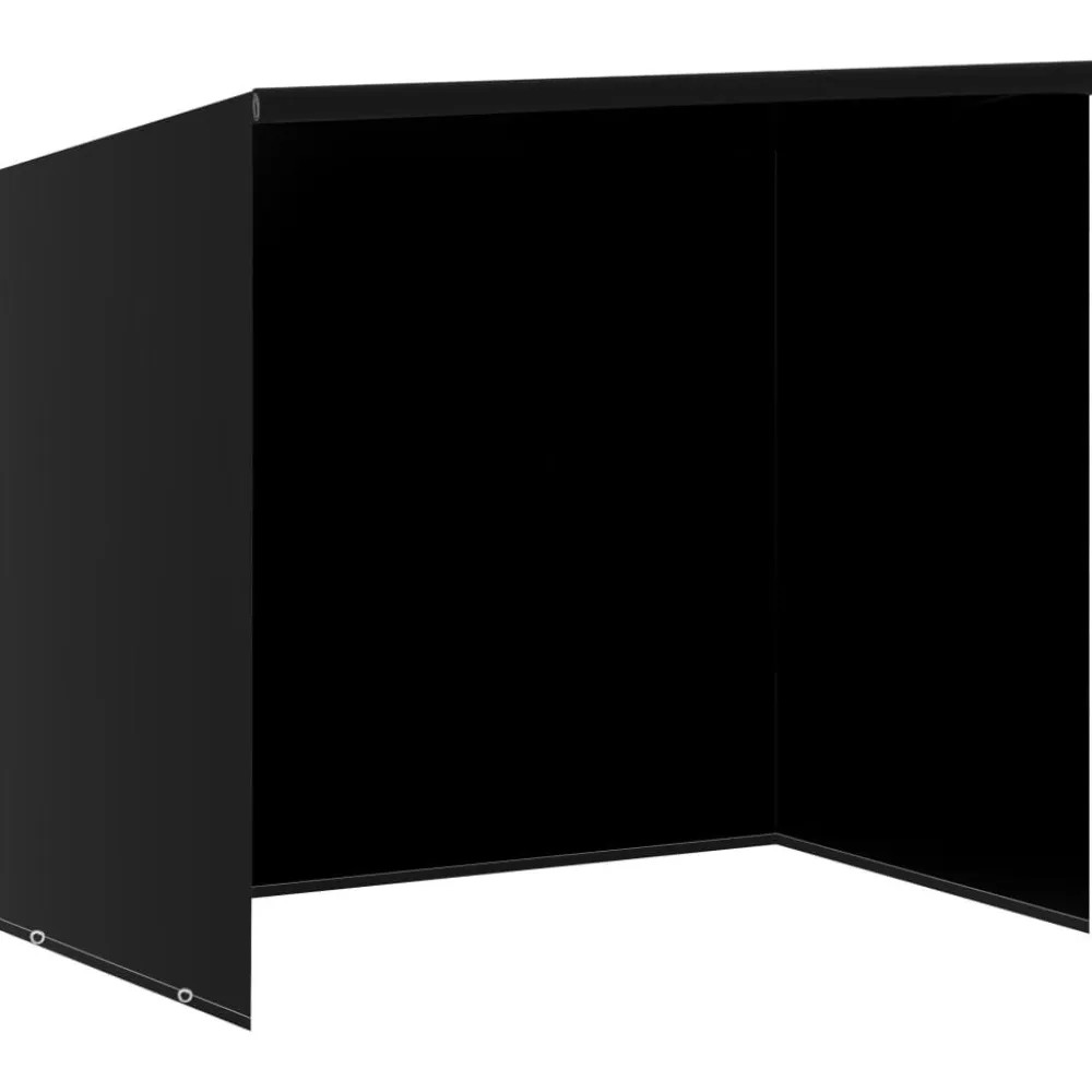 New FinePRICE Keinun penkinsuoja 12 purjerengasta 220x177x220 cm polyeteeni