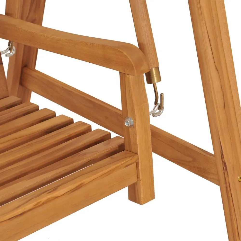 FinePRICE Keinupenkki 170 cm tiikki