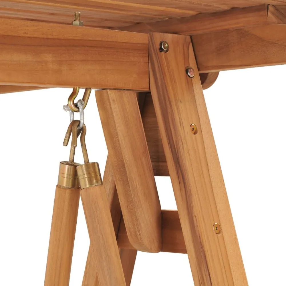 FinePRICE Keinupenkki 170 cm tiikki