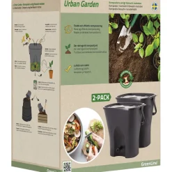 Clearance Greenline Keittiökomposti Urban Garden 2.0 2-pack