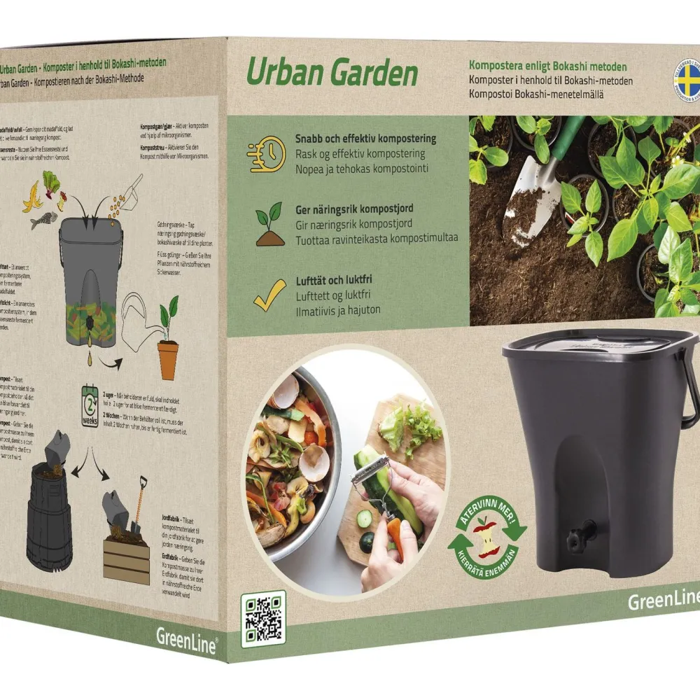 Best Greenline Keittiökomposti Urban Garden 2.0