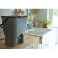 Hot Greenline Keittiökomposti Urban Garden 15 L harmaa