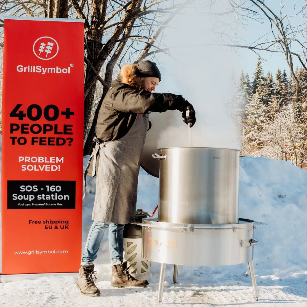 Online GrillSymbol Keittokattila , Soup Station 160 litraa, kaasu