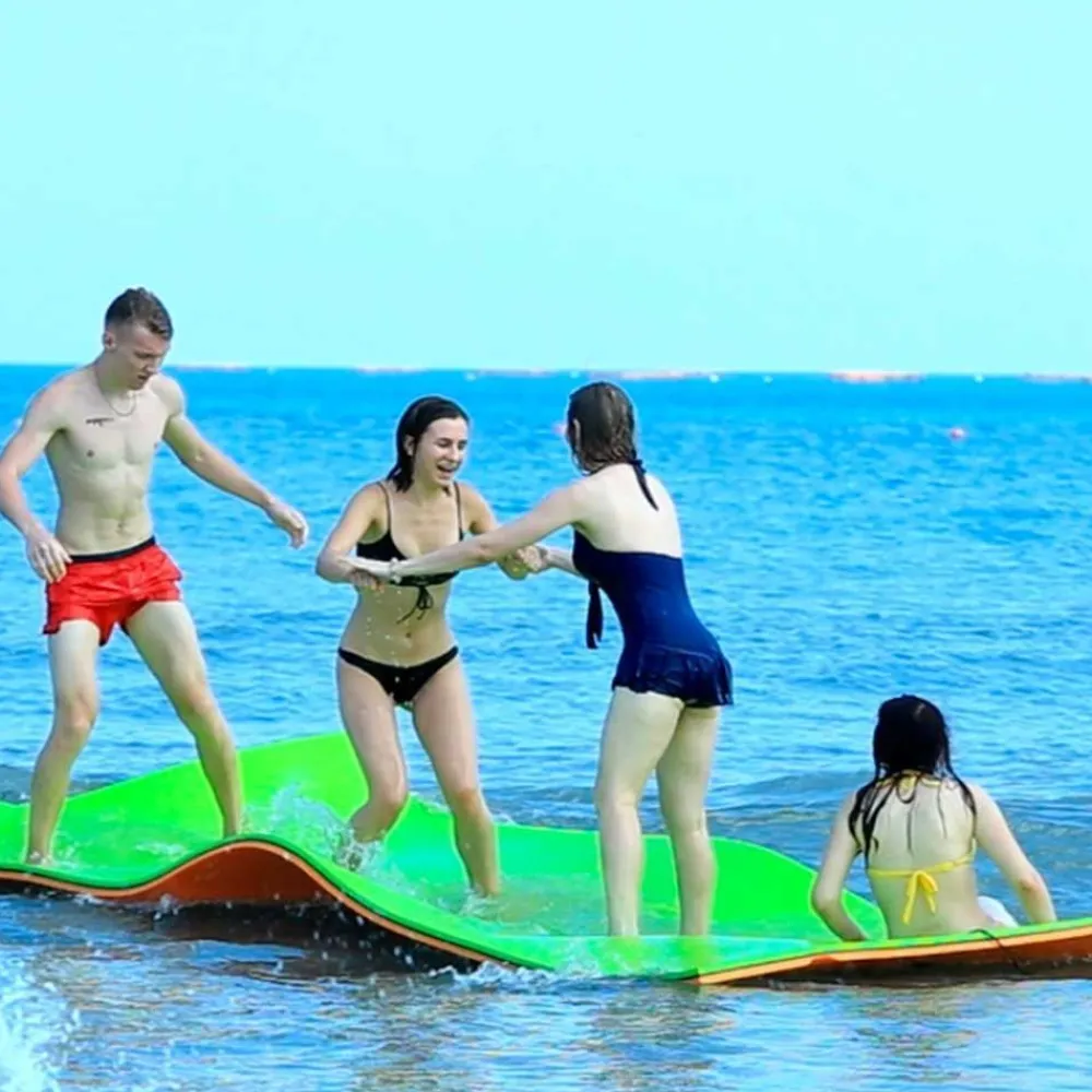 Outlet Röhnö Kelluva matto Lagoon 460x178cm