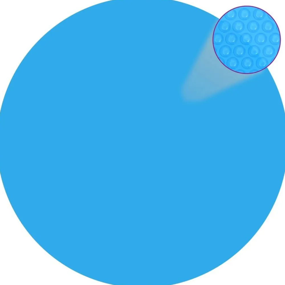Online FinePRICE Kelluva pyöreä pe uima-altaan suoja 381 cm sininen