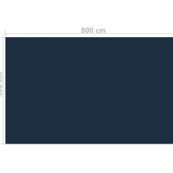 Sale FinePRICE Kelluva uima-altaan pe-aurinkoenergiakalvo 800x500cm