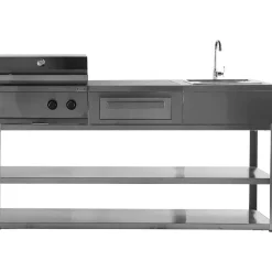 Myoutdoorkitchen Kesäkeittiö Nordic Line Reykjavik, musta
