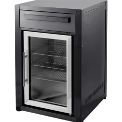 Discount Myoutdoorkitchen Kesäkeittiön jääkaappimoduuli Nordic l,ine Black, musta 63 l,