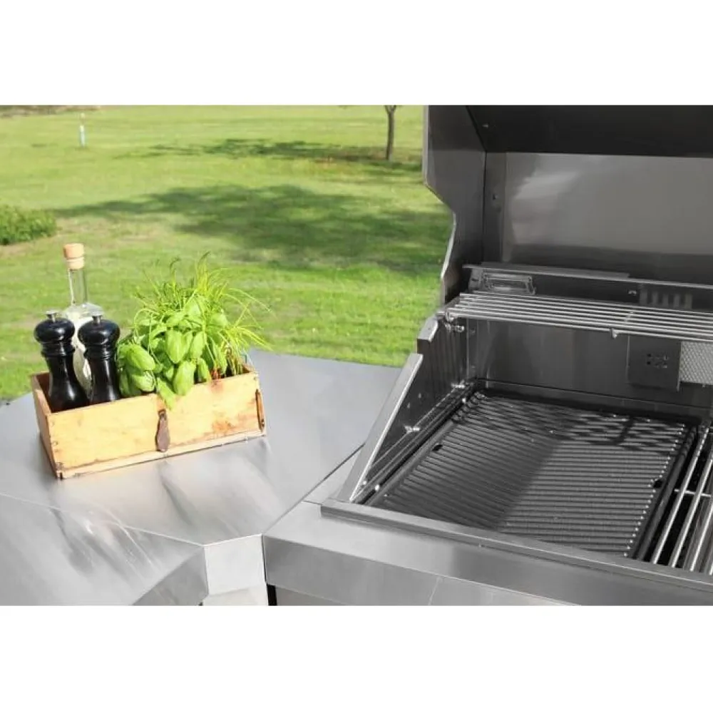 Discount Myoutdoorkitchen Kesäkeittiön kulmamoduuli Stainless Collection