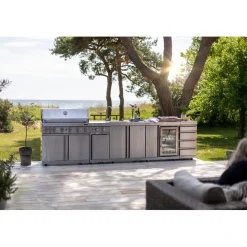 Clearance Myoutdoorkitchen Kesäkeittiön laatikkomoduuli Stainless Collection