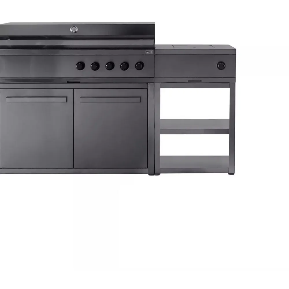 Best Myoutdoorkitchen Kesäkeittiön perusmoduuli Nordic Line Black, 60cm