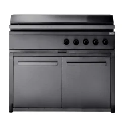 New Myoutdoorkitchen Kesäkeittiön perusmoduuli ovella 120 cm 2 moduulia musta
