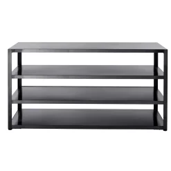 Clearance Myoutdoorkitchen Kesäkeittiön työtasomoduuli hyllyillä 180 cm musta