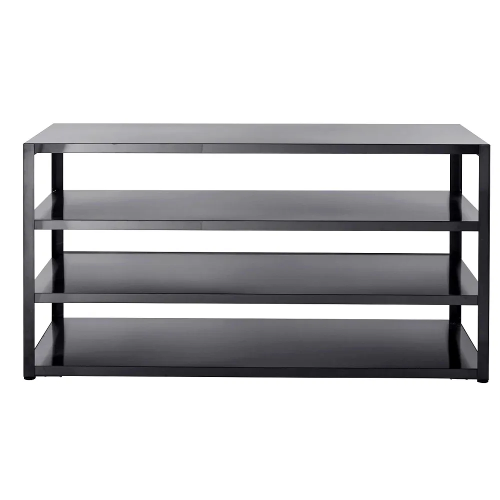 Clearance Myoutdoorkitchen Kesäkeittiön työtasomoduuli hyllyillä 180 cm musta