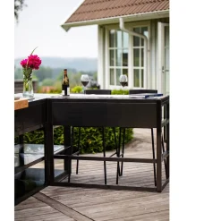 Hot Myoutdoorkitchen Kesäkeittiön työtasomoduuli Nordic Line Black, 120cm