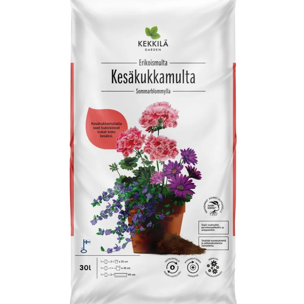 Discount Kekkilä Kesäkukkamulta 70 säkkiä x 30 l lava 2100 litraa