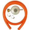 Clearance Easy Cooking Kierreventtiilipullon matalapainesäädin , letku 120 cm, EN16129-yhteensopiva