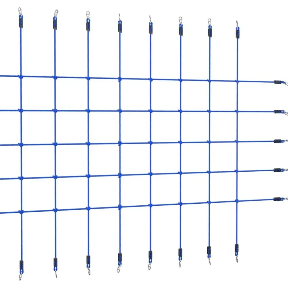Sale FinePRICE Kiipeilyverkko 200x150 cm sininen