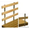 Online Kosken Metalli Kikka- laiturin kaideputki 900x30x30 mm alumiinia, pari