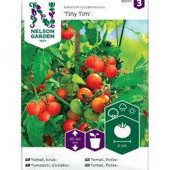 Discount Nelson Garden Kirsikkatomaatti Tiny Tim, siemenet