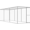 Clearance FinePRICE Kissahäkki 4,5x1,5x1,5 m galvanoitu teräs