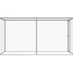 Discount FinePRICE Kissahäkki 3x1,5x1,5 m galvanoitu teräs