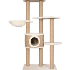 New FinePRICE Kissan kiipeilypuu raapimispylväällä 126 cm meriheinä