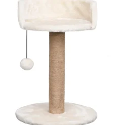 New FinePRICE Kissan kiipeilypuu raapimispylväällä 49 cm meriheinä