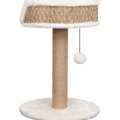 New FinePRICE Kissan kiipeilypuu raapimispylväällä 49 cm meriheinä
