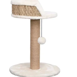 New FinePRICE Kissan kiipeilypuu raapimispylväällä 49 cm meriheinä