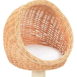 Online FinePRICE Kissan kiipeilypuu sisal-pylväällä luonnollinen paju (70725)