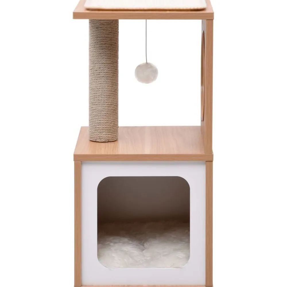 Online FinePRICE Kissan kiipeilypuu sisal-raapimismatolla 60 cm