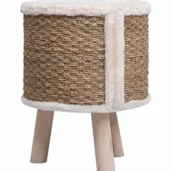 Outlet FinePRICE Kissan pesä puisilla jaloilla 41 cm meriheinä (70970)
