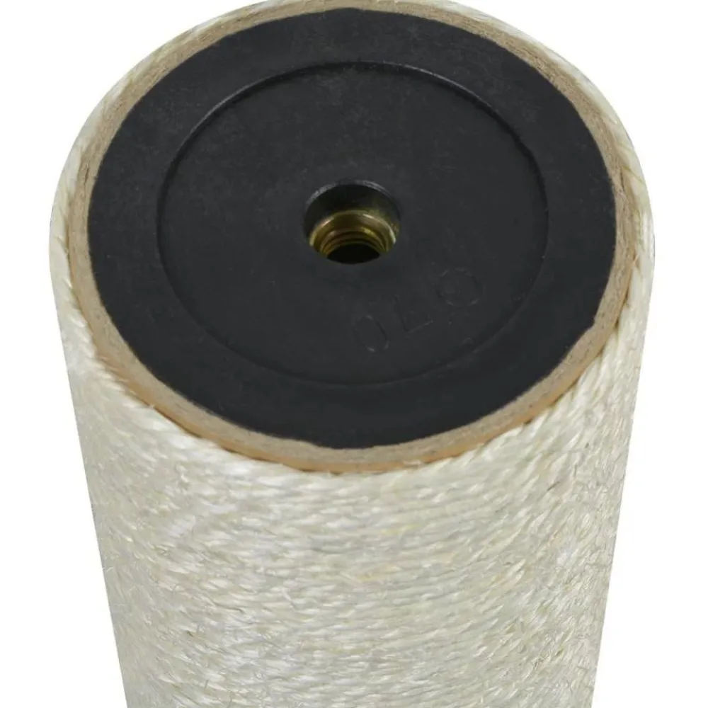 New FinePRICE Kissan raapimispuu, 8x55cm, 10mm, beige