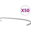 Best FinePRICE Kivikorien koukut 50kpl galvanoitu teräs 30cm