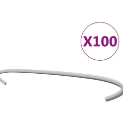 Sale FinePRICE Kivikorien koukut 100kpl galvanoitu teräs 30cm